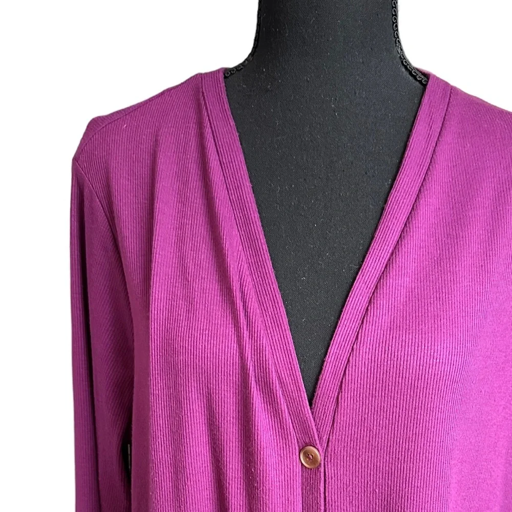 Lane Bryant Button Down Long Sleeve Cardigan Size 14/16